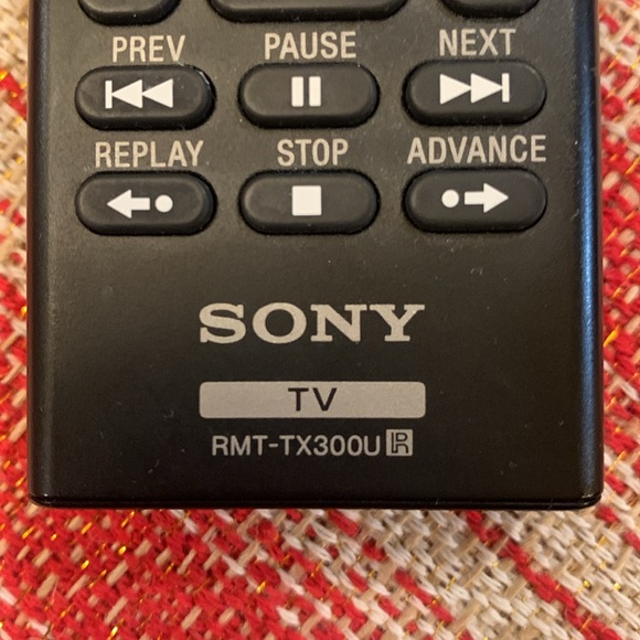 Used Sony TV remote RMT-TX300U - Picture 2 of 4